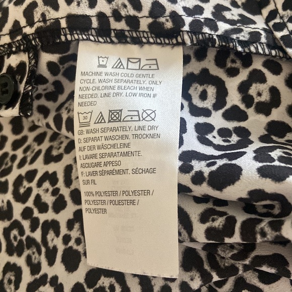 Joan Rivers Animal Print Blouse Size 24W - Picture 3 of 3